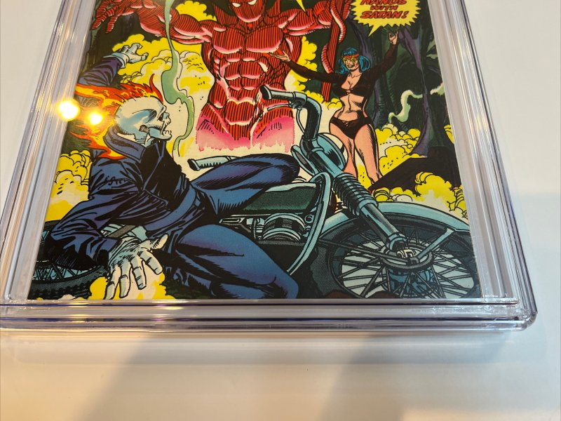 Ghost Rider (1973) # 2 (CGC 9.0 SS) Signed Sketch (Hellstorm) Roy Thomas | UK