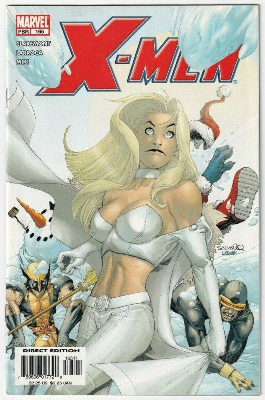 X-Men #165 Emma Frost Wolverine Cyclops February 2005 Marvel Comics