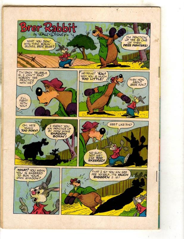 Four Color # 208 FN Walt Disneys Dell Comic Book Brer Rabbit Does It Again JL16