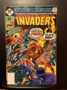 The Invaders #21 Whitman Variant (1977)