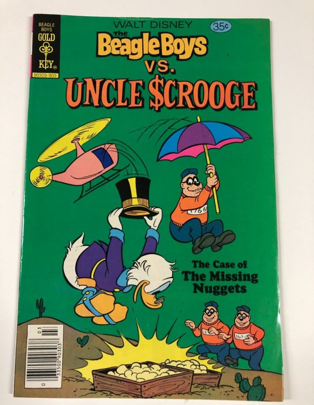 BEAGLE BOYS  vs UNCLE SCROOGE 1 VF  (March 1979 Gold Key) Walt Disney