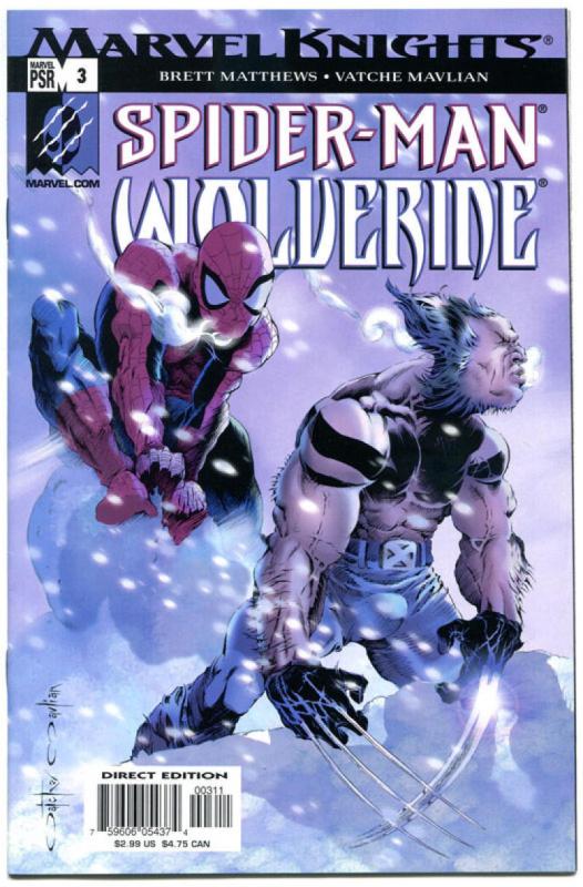 SPIDER-MAN & WOLVERINE #1 2 3 4, NM+, X-Men,Claws, Webbing, more in store