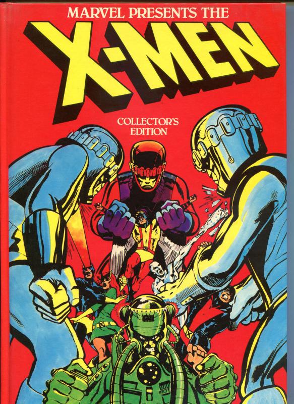 MARVEL PRESENTS X-MEN hc, VF, UK, hardcover book, Uncanny, Collector's Edition