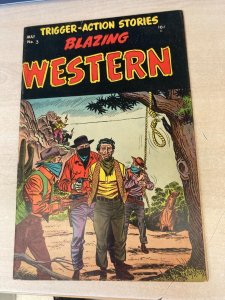 BLAZING WESTERN #3 (6.0) NOOSE COVER