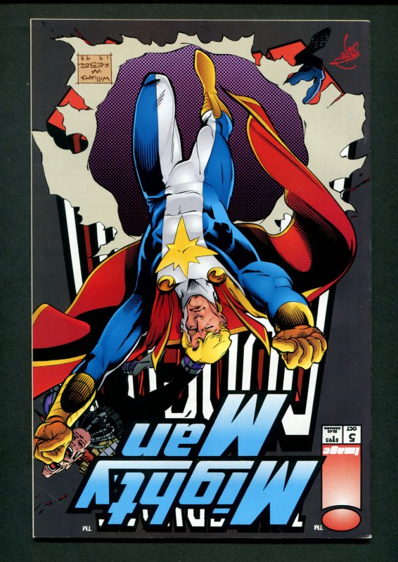 Savage Dragon #5  / 8.0 VFN  / Eric Larsen / Adam Hughes Pin-Up /  Oct 1993
