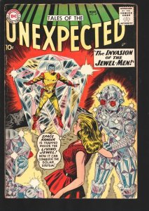 Tales of the Unexpected #47 1960-Space Ranger-Invasion of the Jewel-men-Full...