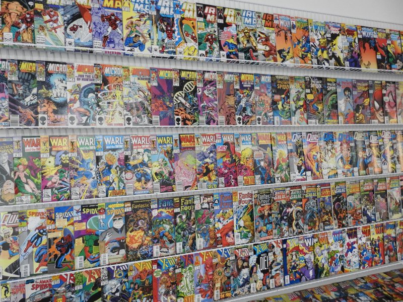 Huge Lot 190+ Comics W/ Spider-Man, Iron Man, Infinity War, +More! Avg FN+ Cond!