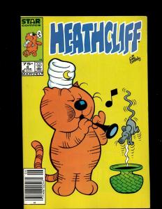 Lot Of 9 Comics Heathcliff # 2 3 4 5 7 8 9 10 Healthcliff's Funhouse # 10   WS2