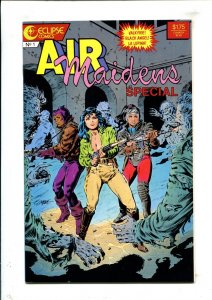 Eclipse 3PC LOT #1 - Masked Man/Strike vs Sgt Strike/Air Maidens (7.5/8.0) 1984