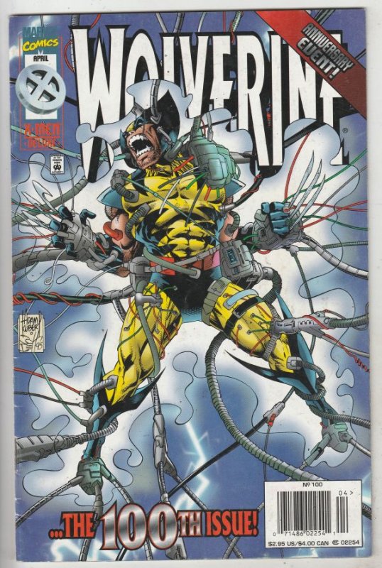 Wolverine #100 (Apr-96) VF/NM High-Grade Wolverine