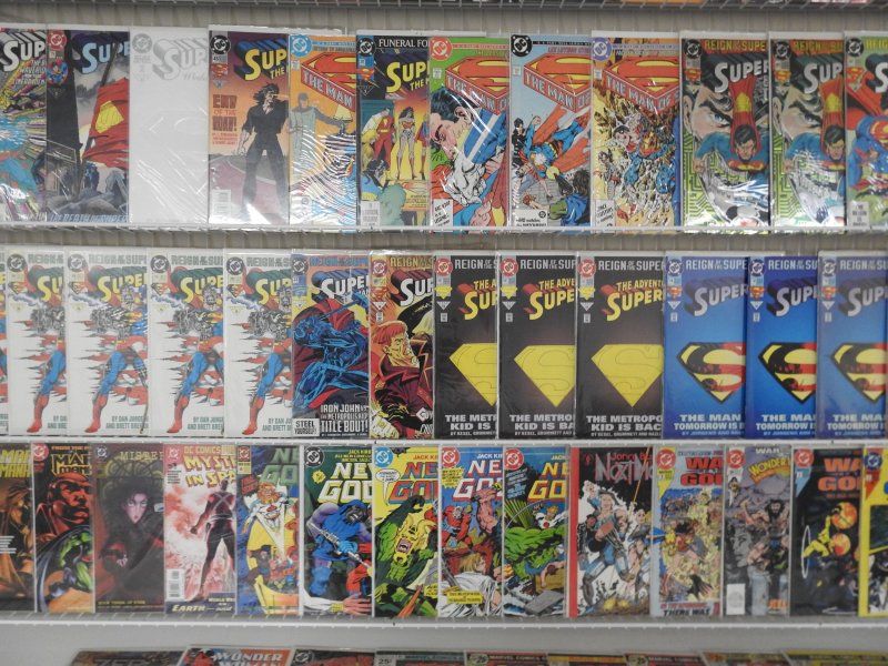 Huge Lot 130+ Comics W/ Superman, Swamp Thing, Conan, +More! Avg VF- Condition!