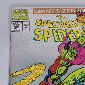 Spectacular Spider-Man 200 Marvel 1993 NM Foil Cover Green Goblin Giant Size