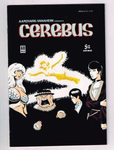 Cerebus The Aardvark # 60 VF Aardvark-Vanaheim Comic Book Dave Sim 1st Print S10