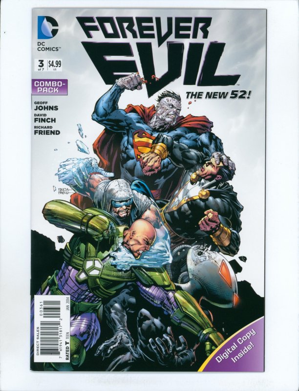 Forever Evil #3 (2014) Combo Pack Variant