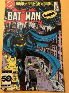 BATMAN #385 : DC 7/85 Fn-; Classic 80’s DARK KNIGHT cover