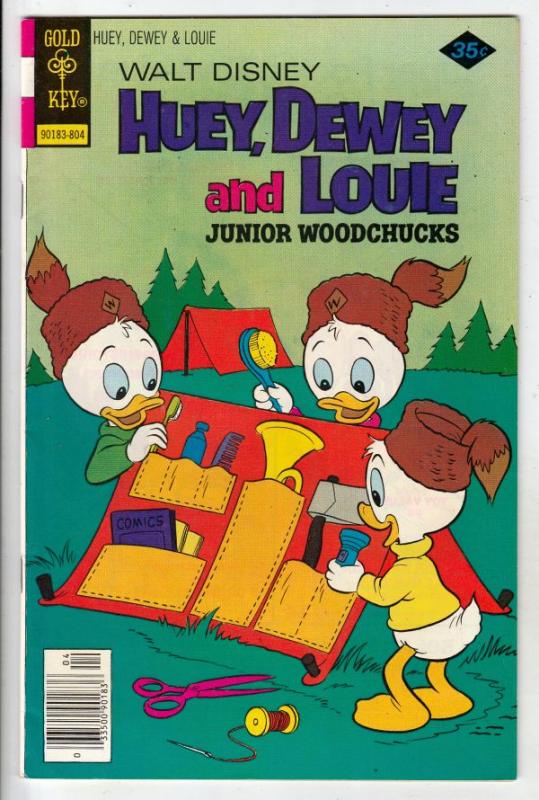 Huey Dewey and Louie Junior Woodchuks #49 (Apr-78) FN/VF High-Grade Huey Dewe...