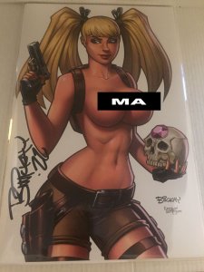 2022 C2E2 Exclusive Black Ops Power Hour Naughty Variant Signed by Bill McKay #1