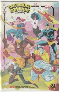 Marvel Super Heroes Secret Wars Battleworld # 1 Saturday Variant NM [U2]