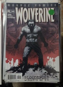 WOLVERINE # 169 2001 MARVEL  X-MEN  patch madripoor viper taskmaster sabertooth