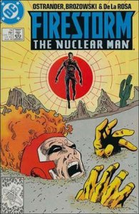 Firestorm the Nuclear Man (1987) 74-A  FN