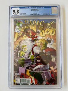 Avengers #6 CGC 9.8 1st Next Avengers & Azari T'Challa Future Black Pant...