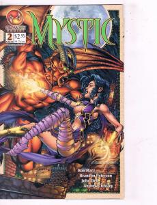 Lot of 4 Mystic DC Comic Books # 1 2 3 4 Super Heroes AD40