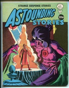 Astounding Stories #138 1960's-Cass-British reprints-Atlas & Charlton-B&W-VG/FN