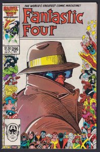 Fantastic Four #296 7.0 FN/VF Marvel Comic - Nov 1986