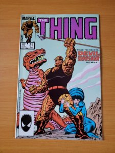 The Thing #31 Direct Market Edition ~ NEAR MINT NM ~ 1986 Marvel Comics