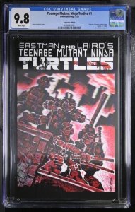 (2023) TEENAGE MUTANT NINJA TURTLES #1 3D LENTICULAR VARIANT COVER CGC 9.8! TMNT