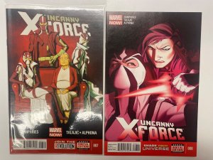 3 Uncanny X-Force Marvel Comics #7 8 9 X-Men Storm 91 KM2