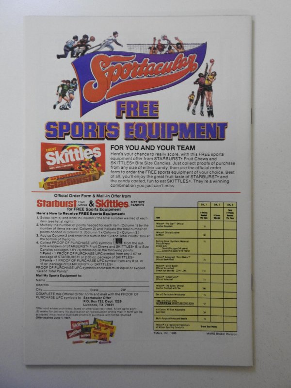 Legends #1 Direct Edition (1986) VF/NM Condition!