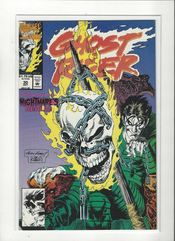 Ghost Rider (1990 series) #30 Nightmare  NM Near Mint condition Marvel comics