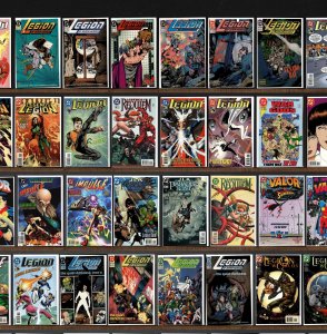 Huge Lot 150+ Comics with Legion Of Super Heroes, Impulse & More!