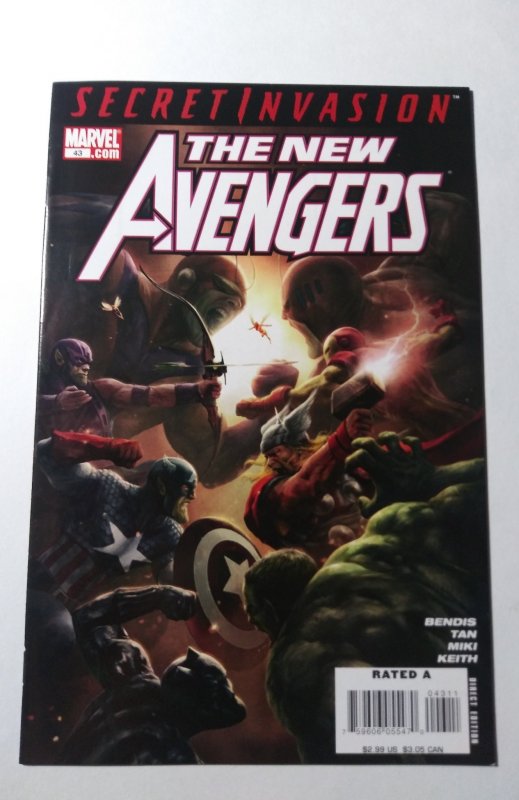 New Avengers #43 (2008) !!! $4.99 UNLIMITED SHIPPING !!!