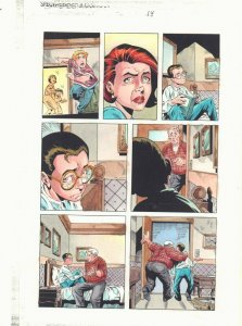 Spectacular Spider-Man #-1 p.14 Color Guide Art - Young Flash by John Kalisz