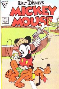 Mickey Mouse, Walt Disney's #235 (Mar-88) NM Super-High-Grade Mickey Mouse, G...