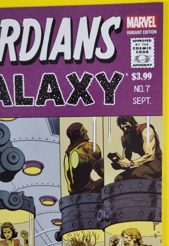 Guardians of the Galaxy #7 Paolo Rivera 1:50 Variant 2013 Marvel Comics VF