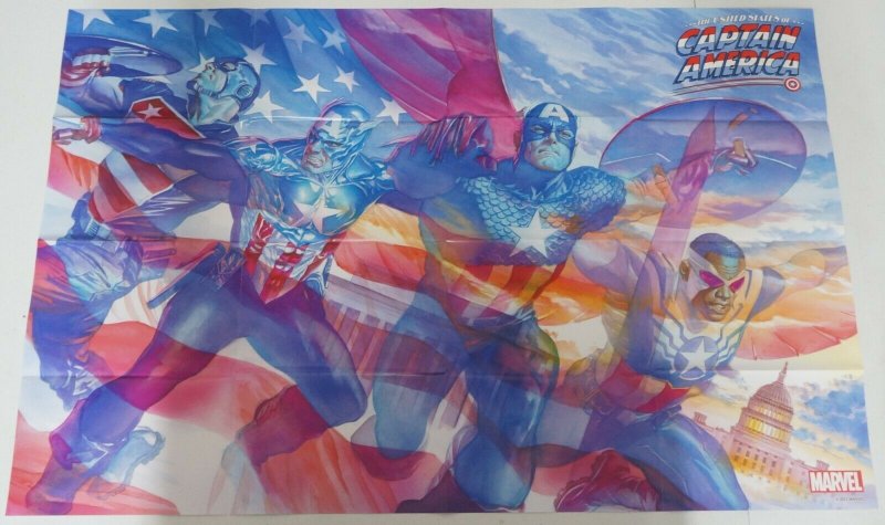 United States of Captain America #1 24 x 36 promotional poster Alex Ross art