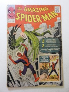 The Amazing Spider-Man #2 (1963) Apparent GD Condition