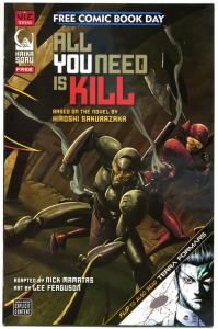 ALL YOU NEED IS KILL #1, FCBD, NM, Terra Formers, Viz, Sakurrazaka, 2014, unread