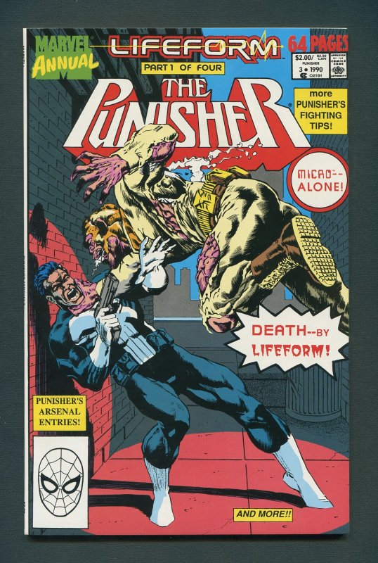 Punisher  Annual #3  / 9.2 NM-   1990