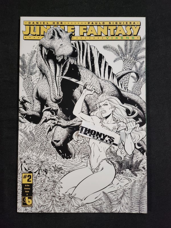Jungle Fantasy: Vixens 2PC #1-2 - Al Rio Century D Reg + Nude Var (9.2ob) 2016