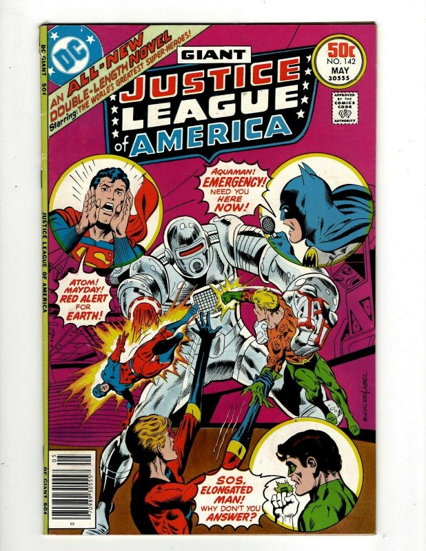 Lot Of 6 Justice League Of America DC Comic Books # 142 143 144 145 146 147 GK34