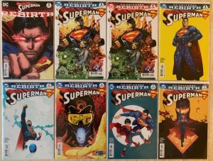 SUPERMAN 1-45, ANNUAL 1, REBIRTH SPECIAL 1 + VARIANTS | 2016-2018 | 55 TOTAL