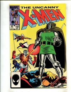 UNCANNY X-MEN #218 (9.2) DR. DOOM!! 1985