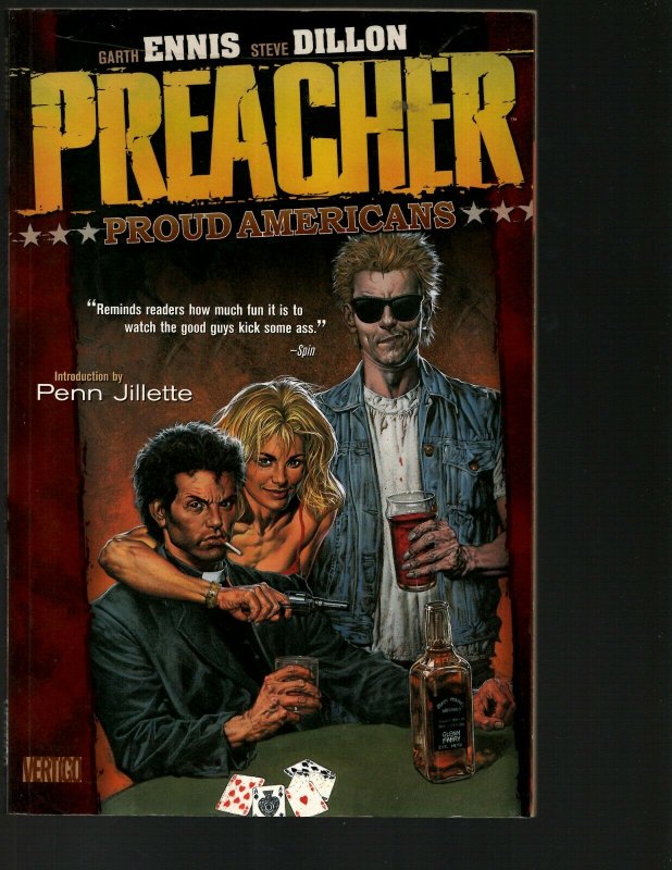 Preacher Vol. # 3 Proud Americans DC Vertigo Comic Book TPB Graphic Novel J402