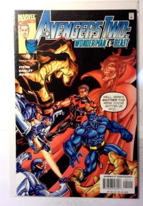 Avengers Two: Wonder Man and Beast #2 (2000) Marvel Comics 1st Print Comic Book
