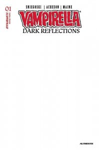 Vampirella Dark Reflections #1 Dynamite Blank Variant Cover G PRESALE 6/5/24