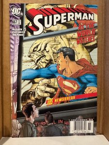 Superman #667 Very Late Very RARE NEWSSTAND FN/FN+ (2007)